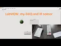 Getting Started with my-DAQ Acquire IR sensor data using my-DAQ in LabVIEW