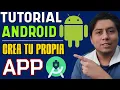 ANDROID Crea tu primera aplicacion movil usando Android Studio TUTORIAL PASO A PASO