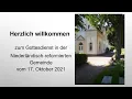 Download Lagu Gottesdienst der Niederländisch-reformierten Gemeinde vom 17. Oktober 2021