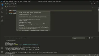 Python Example Programs - Square Root Area of Triangle