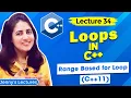 Range based for loop in C C Tutorials for Beginners