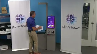First Choice Business Solutions Pitney Bowes Shipping Kiosk