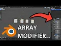 Blender new ARRAY Modifier Tutorial