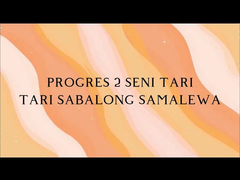 Download MP3 PROGRES 2 TARI SABALONG SAMALEWA