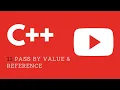 11 Pass by Value and Reference C Programming Functions Tutorial