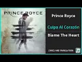 Lagu Prince Royce - Culpa Al Corazón Lyrics English Translation - Spanish and English Dual Lyrics