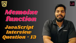 Memoize a function SDE1 JavaScript interview question - 13