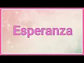 Esperanza Name Origin Meaning Variations