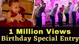 Chhoti Si Pyari Si Phoolo Sa Chehra Birt ay Special Entry with Dance Nyra Tilakpure 1st Birt ay