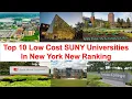 Top 10 LOW COST SUNY UNIVERSITIES IN NEW YORK New Ranking