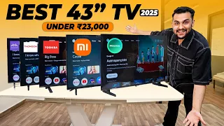 i bought all best 43 inch 4k tv around 20000 ranking worst to best 