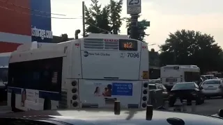 Double 2014-15 NFI XD40s as B12 Wrong Signage via B17 - Canarsie E80th St Seaview Ave