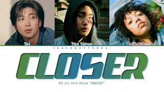 RM Paul Blanco Mahalia Closer Color Coded Lyrics ShadowByYoongi 