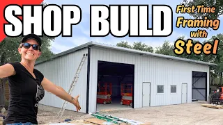 Prefab Shop!  Just Bolt & Screw it Together