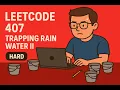 LeetCode 407 Trapping Rain Water II hard