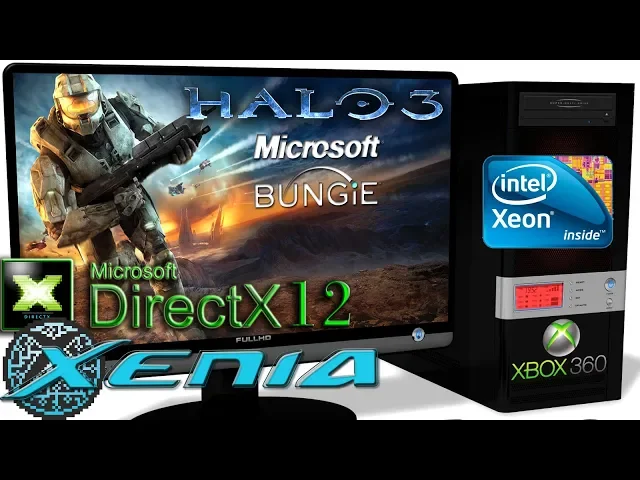 XENIA DX12 [Xbox 360] - Halo 3 [Gameplay] DirectX 12 api #2