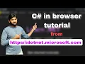 C in Browser Tutorial from dotnet website