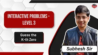 Guess the K-th Zero Interactive Problem Codeforces