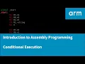 Introduction to Assembly Programming with ARM - Conditional Instruction Execution