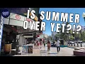 Vegas Strip Walking Tour On A Very Hot Summer Afternoon August 2026