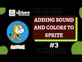 Adding sound and colors to Sprite Scratch Programming knowledgecheck-kc