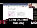 Billiard models and event-driven simulations Week 8 18 S191 MIT Fall 2020 David P Sanders