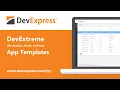 DevExtreme for Angular React and Vue App Templates