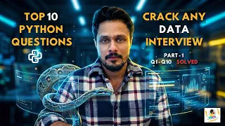 100 Python Interview Questions in Hindi Part 1 Q1 to Q10