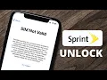 How to Unlock iPhone from Sprint FREE Works All Networks Unlock iPhone from Sprint FREE 2023