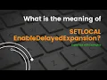 What is SETLOCAL EnableDelayedExpansion Secret Weapon of Batch Scripting Domination Batch Man
