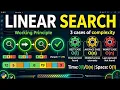 Linear Search Explained Working Principle Time Space Complexity Analysis
