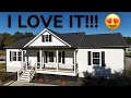 NEW MODERN FARMHOUSE TOUR GREAT Floor Plan Custom Modular Ranch Home