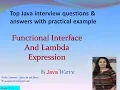Functional Interface And Lambda Expression