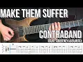 Contraband(feat, Courtney LaPlante)  /  Make Them Suffer (screen TAB)