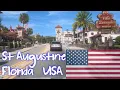 Driving in St Augustine Florida USA