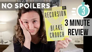 Recursion Book Review Why I didn t like it