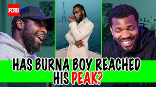 has burnaboy reached his peak