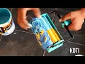 How to use - patterned paint rollers tools standard applicator