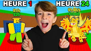 Mon Petit Frère a Amélioré Mon Compte Steal A Brainrot ! (24 Heures)