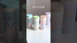 Cutest Kawaii Water Cups Trending Kawaii Water Cups Tumbler Waterbottle Cute Mini 