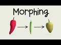 ThreeJS - Shape and Color morphing example