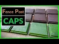 How to Make Fence Post Caps DIY Pallet Wood Project