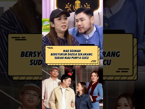 Mae Soimah bersyukur diumur sekarang sudah mau punya cucu‼️