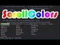 Vim ScrollColors Colorsheme Scroller Chooser and Browser