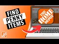 How To Find Penny Items at Home Depot Online Clearance Shopping
