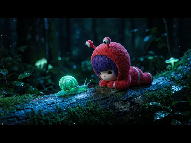 Magical Glowing Planet Adventure with Pépol