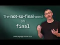 Download Lagu From Final to Immutable: The not-so-final word on `final` #JVMLS