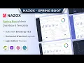 Inside Nazox Spring Boot Admin Dashboard Template Explored