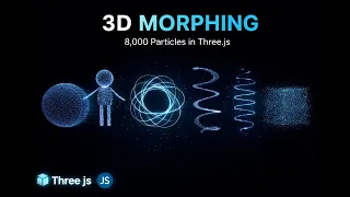 This Three js Particle Animation is Actually Mesmerizing