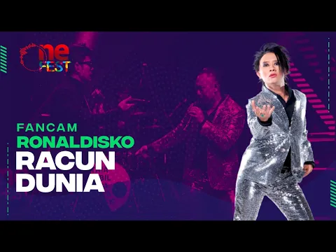 [Vertical Video] Fancam Ronaldisko - Racun Dunia | OneFest tvOne